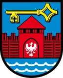 Herb: Gmina Santok