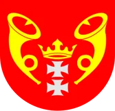 Herb: Gmina Trąbki Wielkie