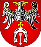 Herb: Powiat brzeziński